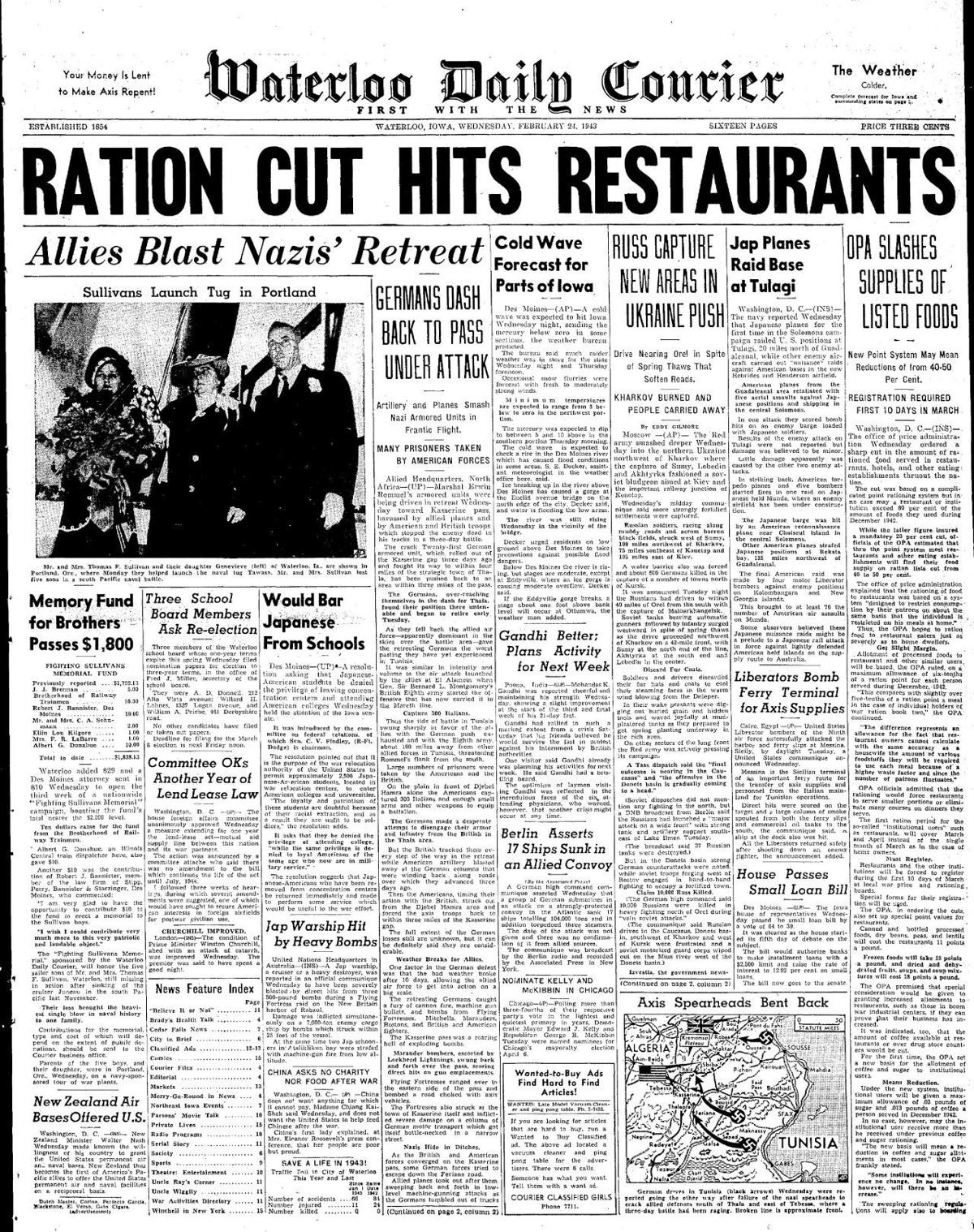 Courier Feb. 24, 1943