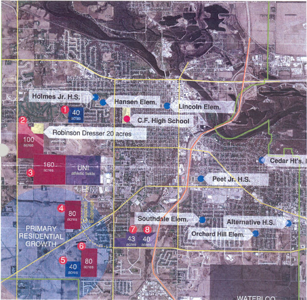 Cedar Falls enrollment poised to boom; possible new school locations