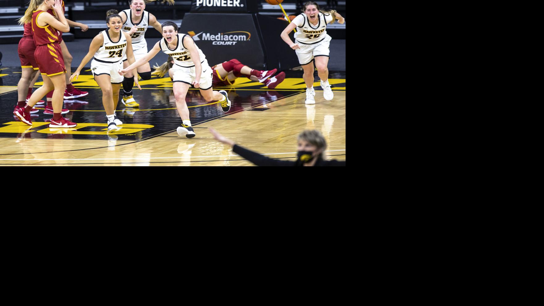 College women's basketball Iowa stages epic comeback to beat Iowa