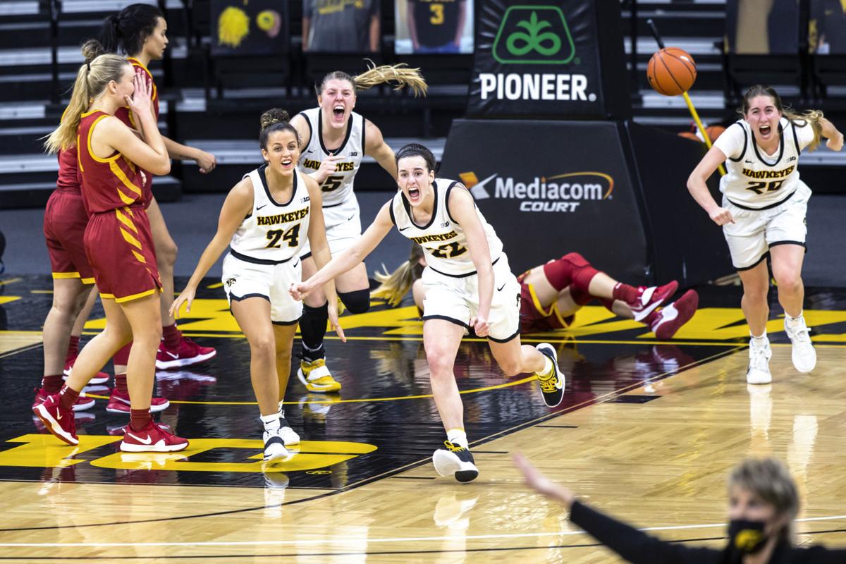 College women's basketball Iowa stages epic comeback to beat Iowa State