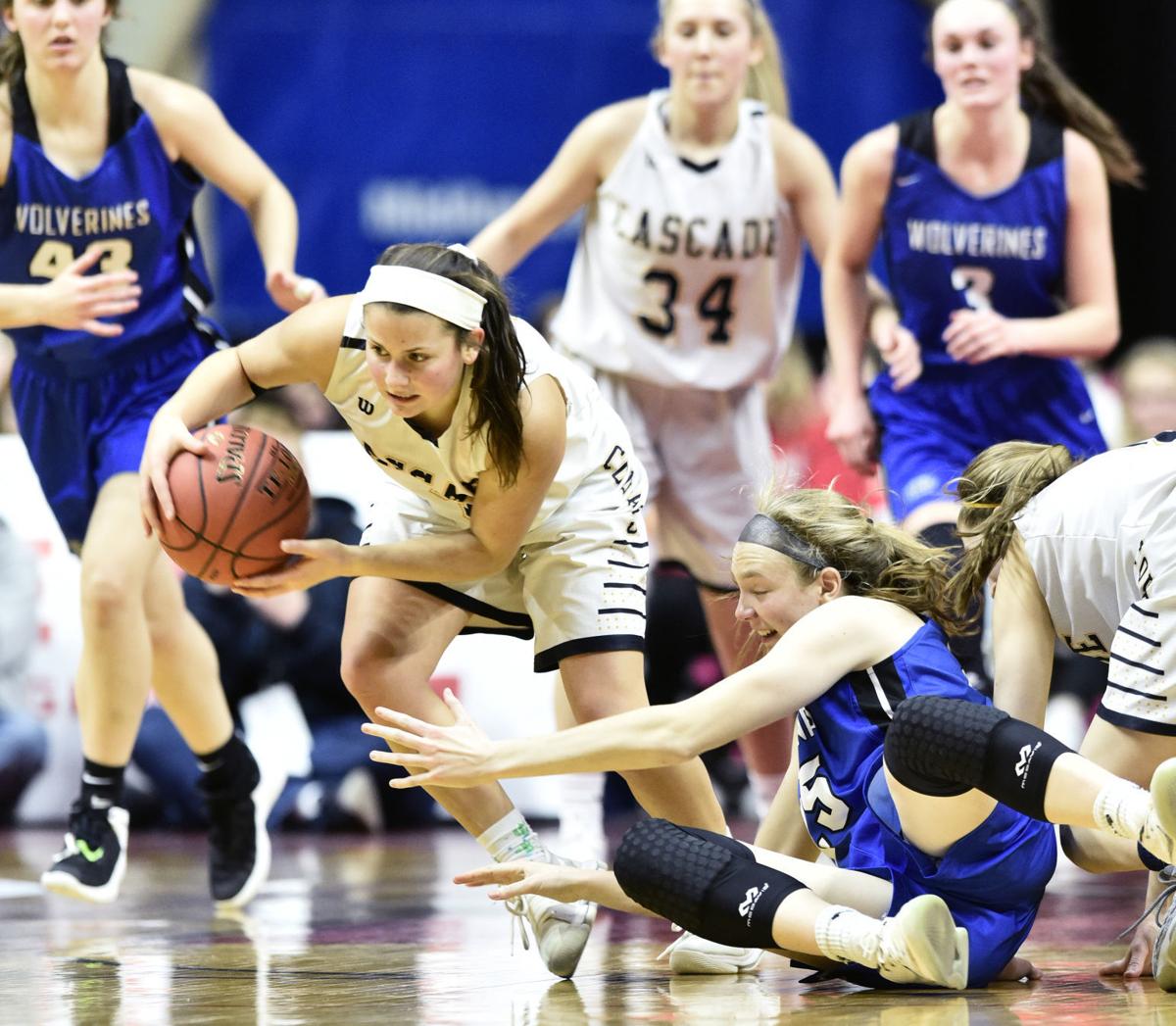 Girls State Basketball Cascade Knocks Out Dike New Hartford