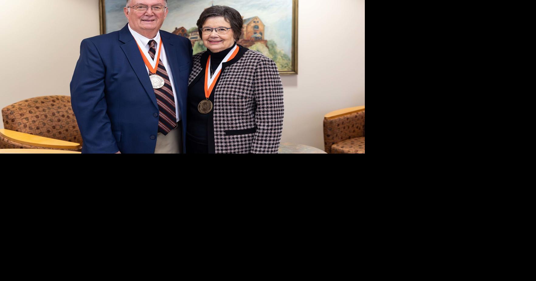 Tom and Marnie Hubbard receive prestigious Wartburg Medal at commencement