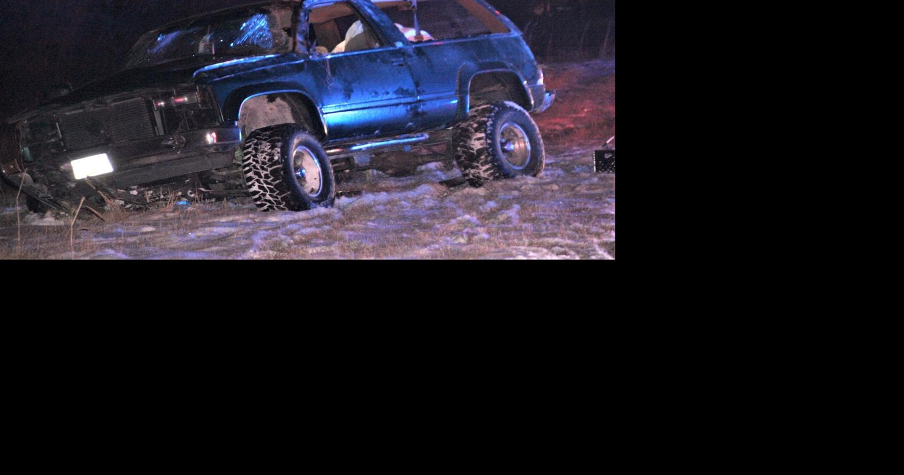 Two ejected from SUV in Cedar Falls rollover crash