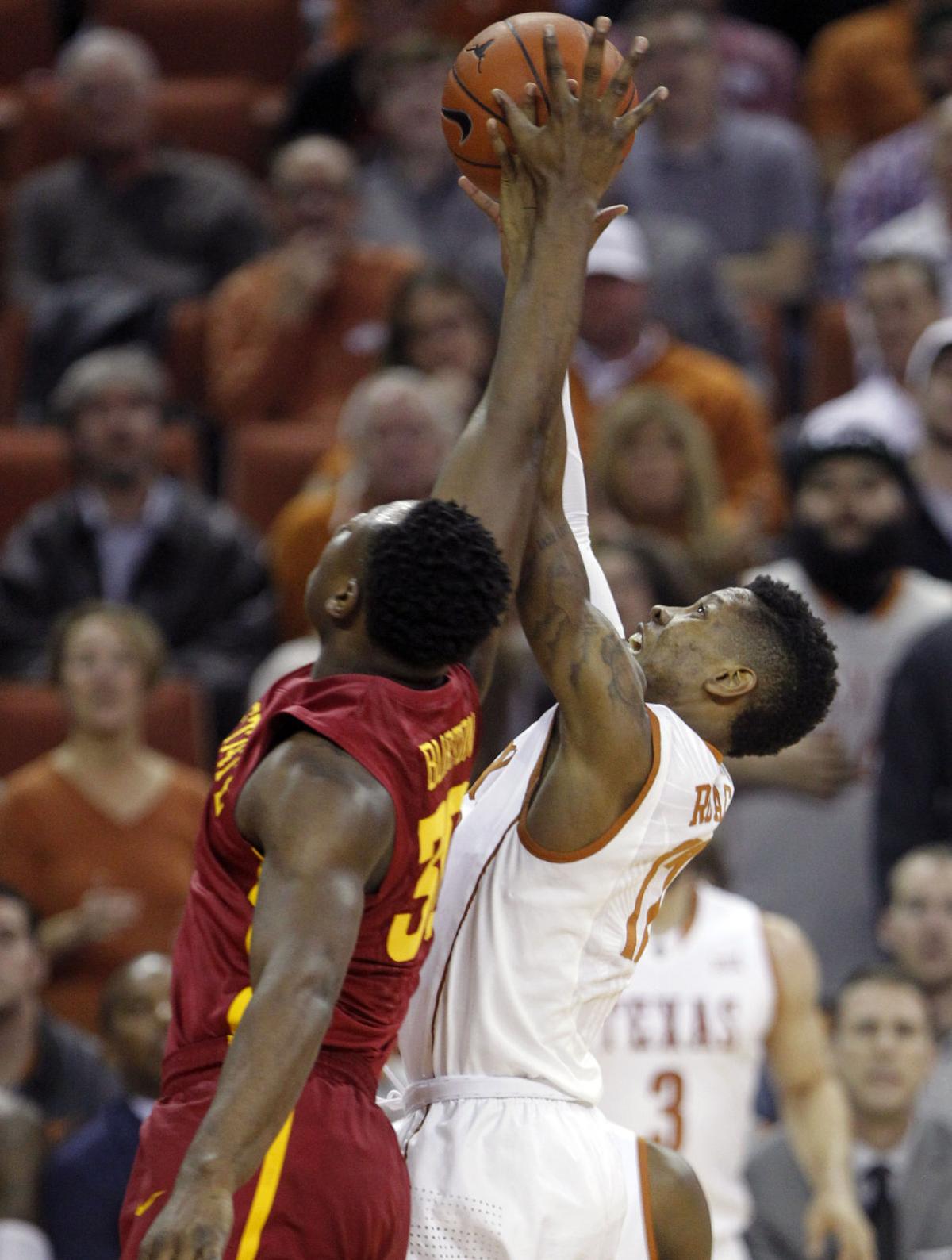 College Basketball Texas Trips Iowa State In Ot 94 91