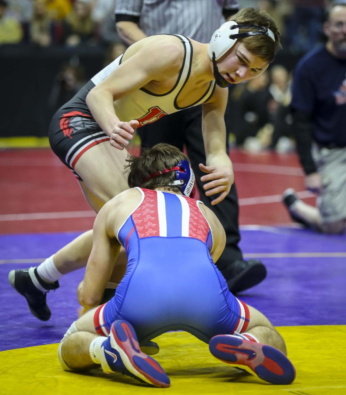 Class 1A state wrestling Wapsie Valley, Don Bosco send two each to