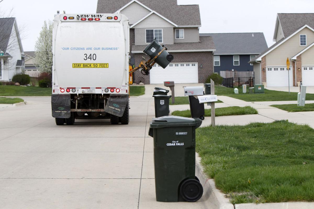 Cedar Falls to expand onesided garbage pickup Local News
