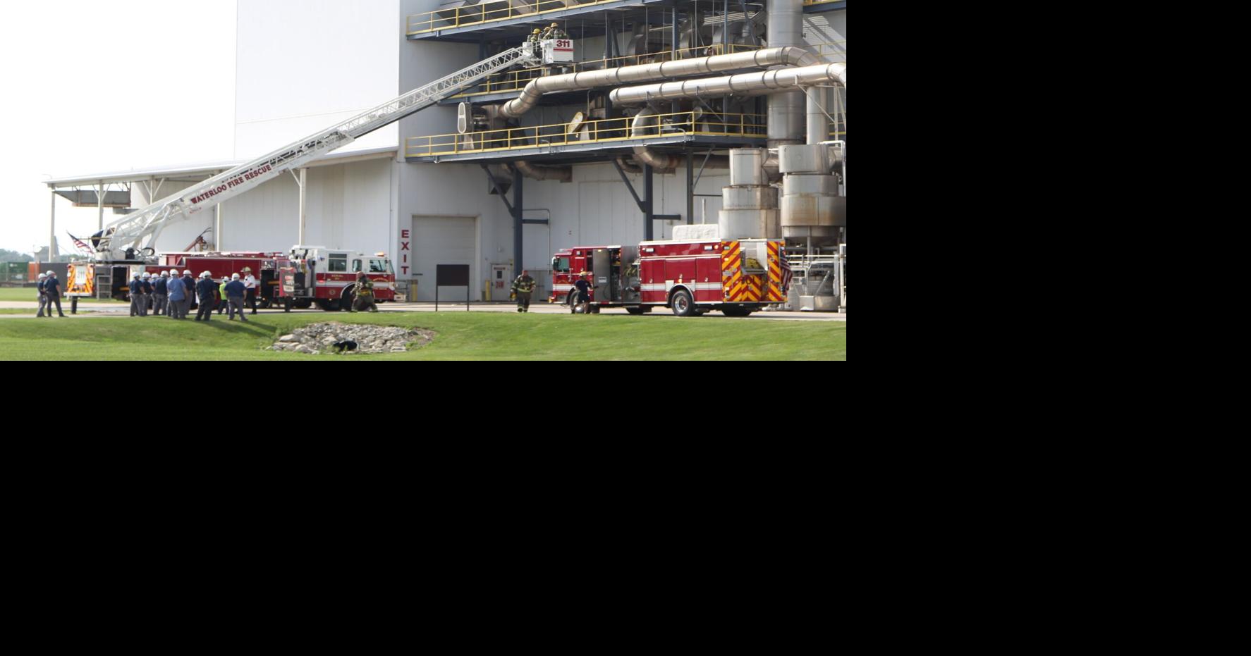 Fire reported early 06/23 at Con Agra facility in Waterloo