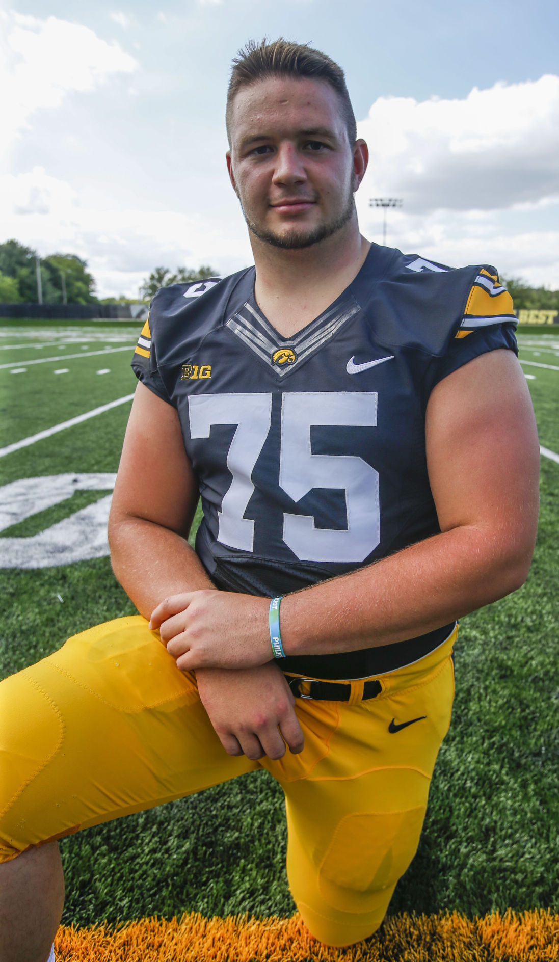 Iowa football Transformation complete, Boettger finds comfort on line Iowa