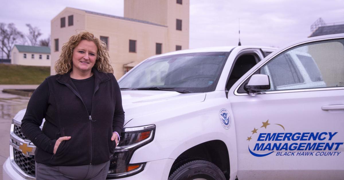 Mindy Hawk Mindy Benson steps in as Black Hawk County emergency management coordinator