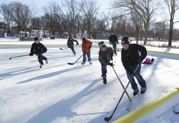 Kids think new La Porte City rink is slick