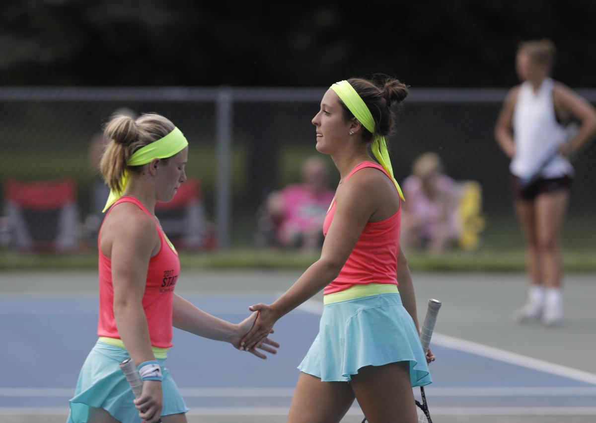 Girls State Tennis Fain Hogan Capture 1a Doubles Title Columbus