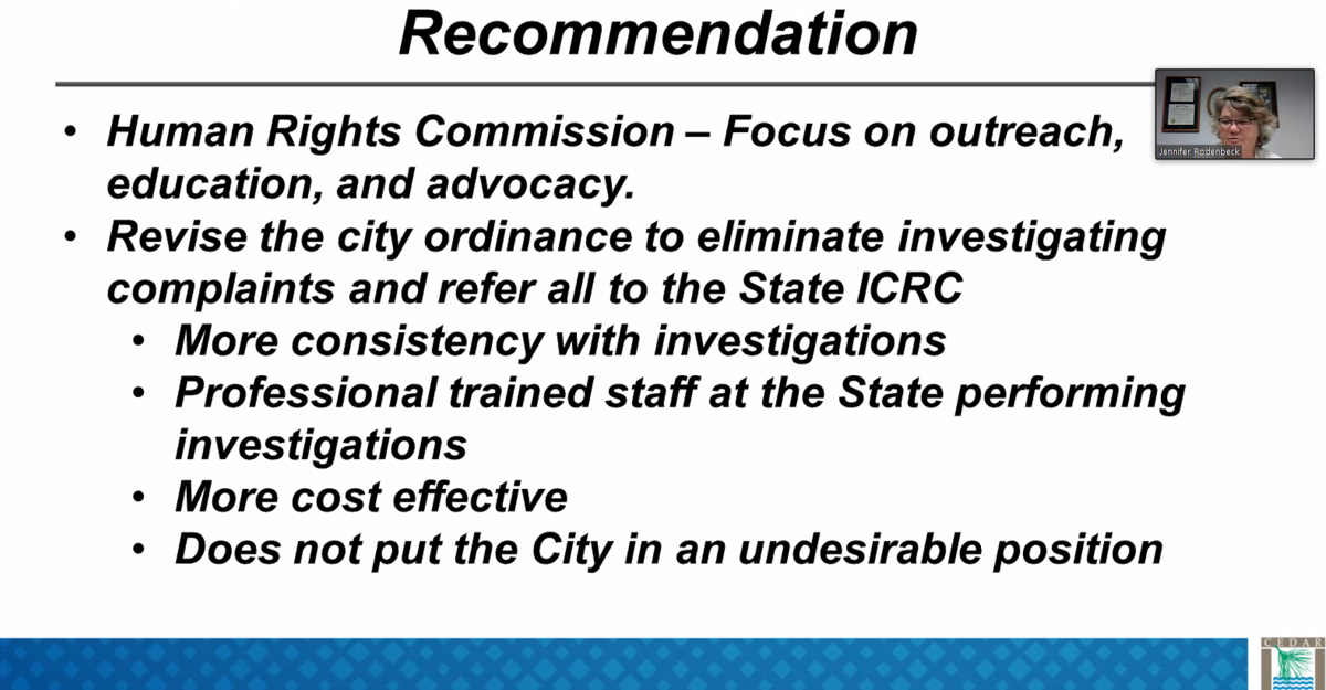 Cedar Falls Council work session Sept. 8, 2020