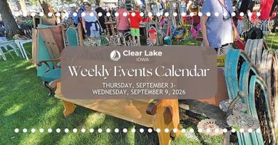 Clear Lake Events September 3-9, 2026