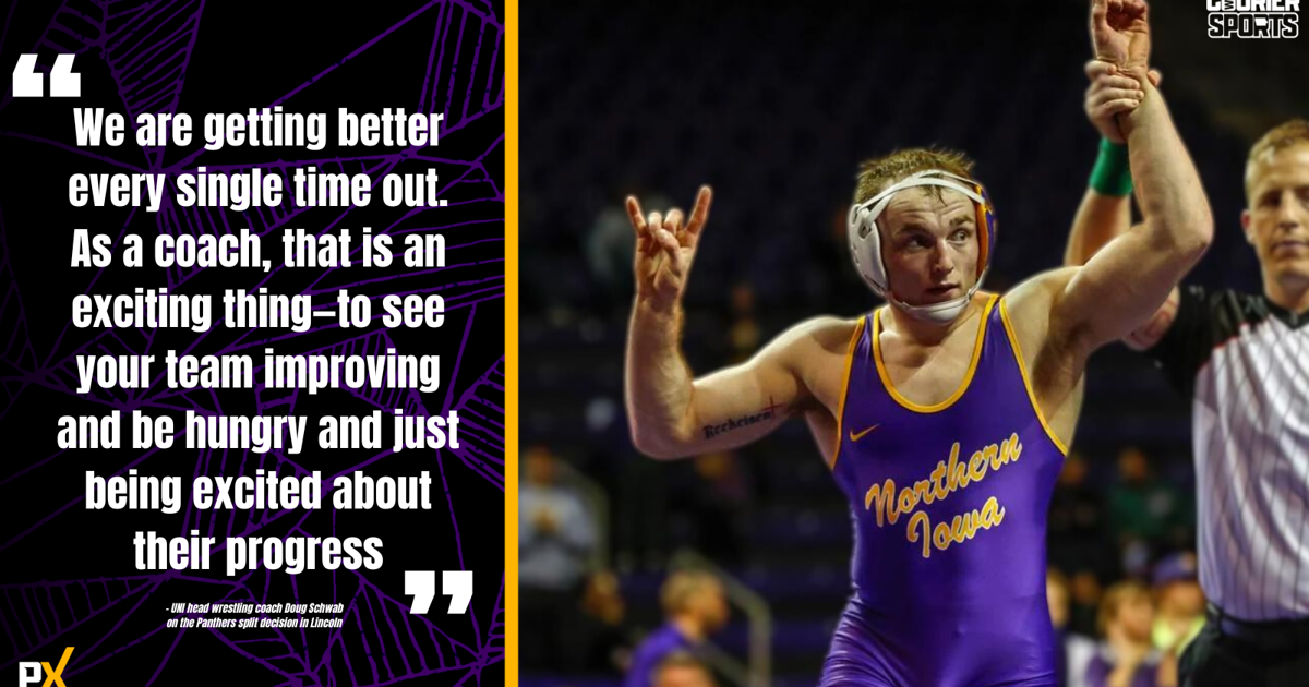 Schwab likes growth of UNI wrestling program
