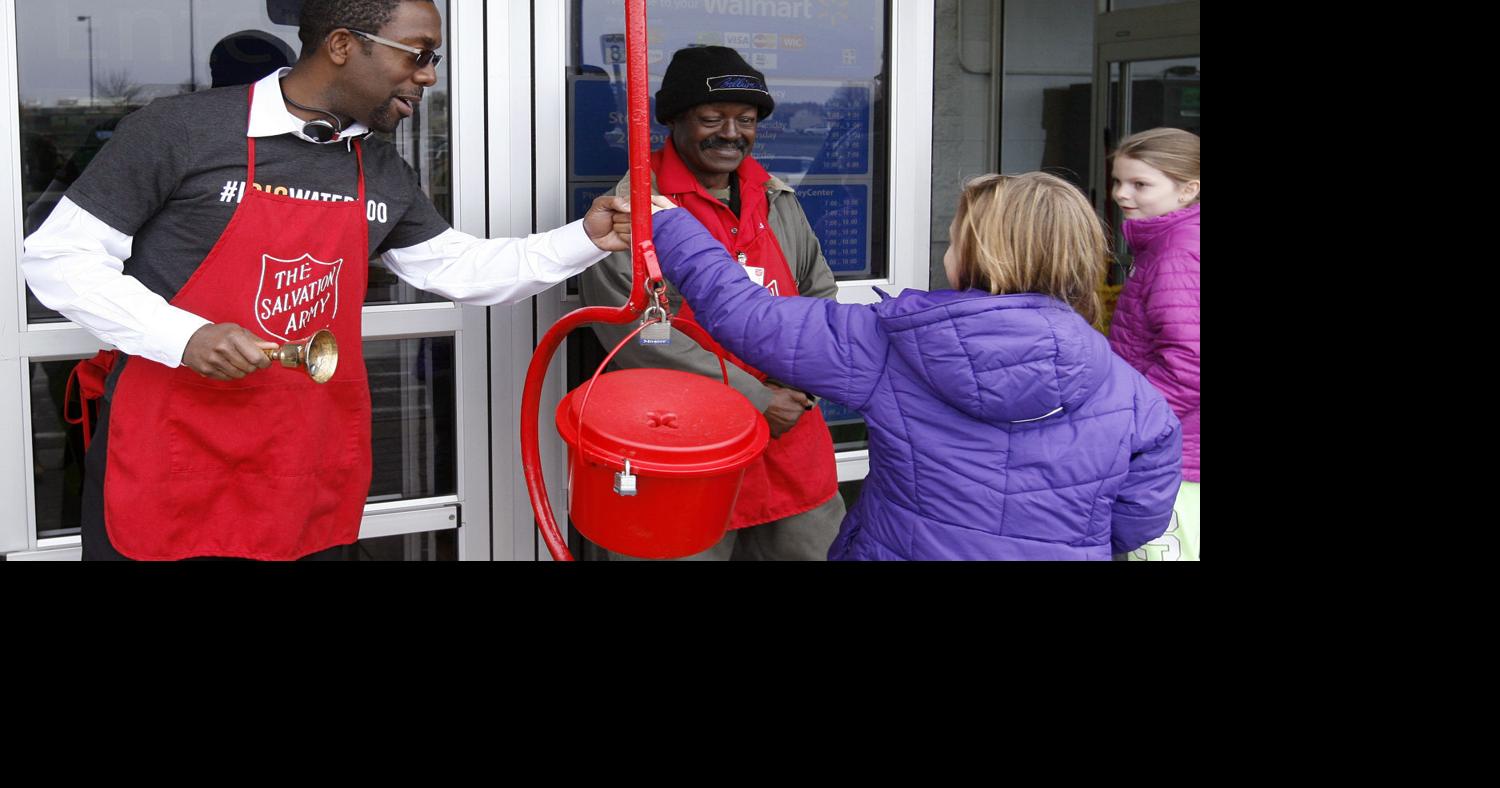 Bell-ringing mayors raise more than $2,200