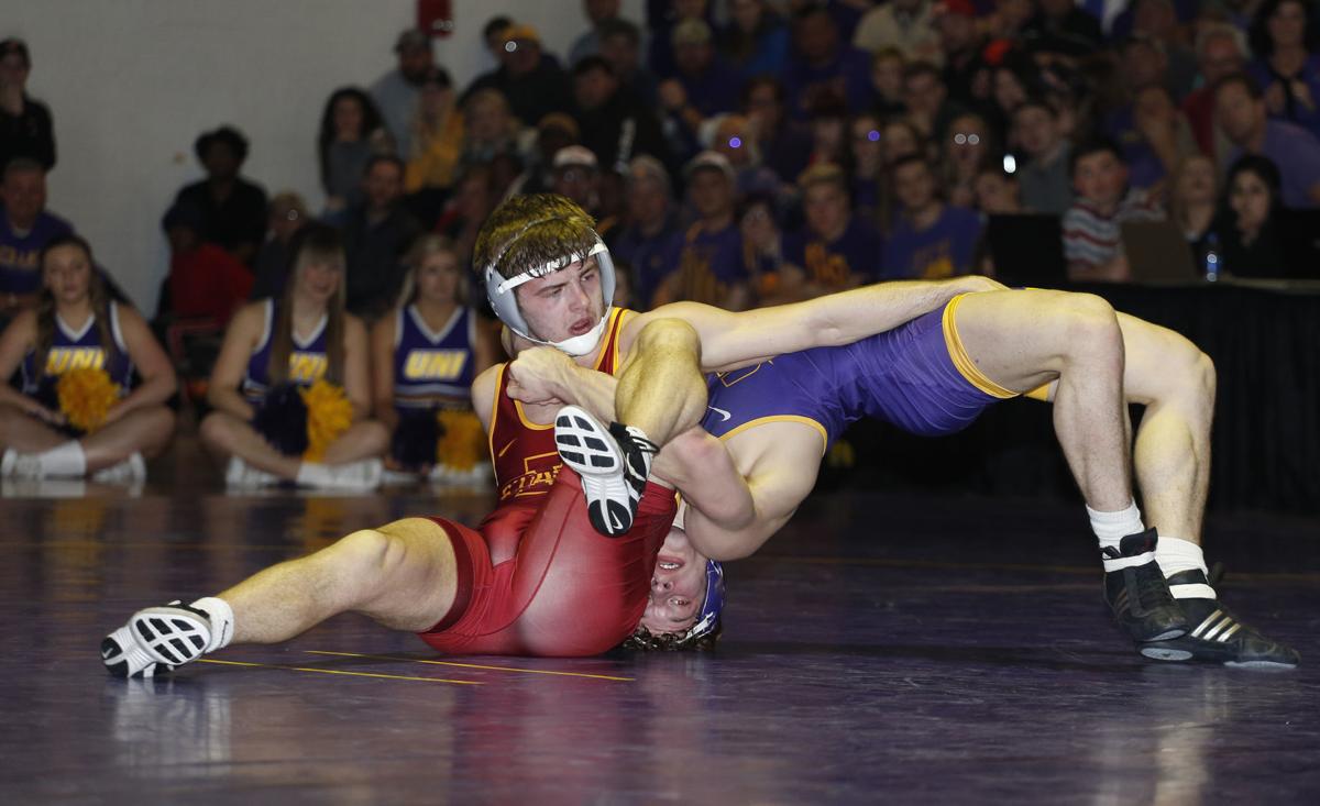 College wrestling UNI posts most lopsided win over Iowa State (PHOTOS