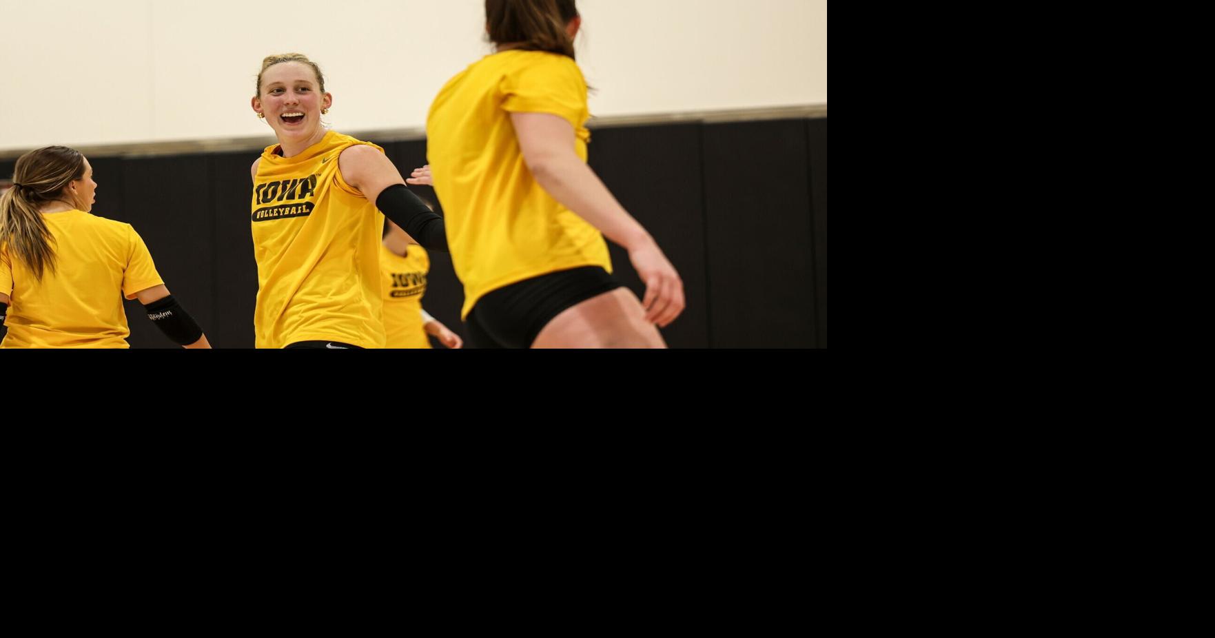 Iowa Volleyball Practice