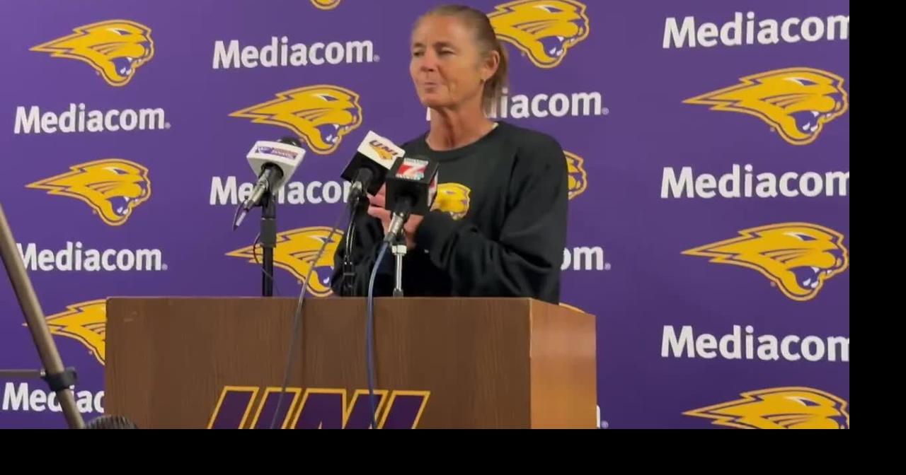 WATCH: Northern Iowa volleyball coach Bobbi Petersen recap weekend sweep, preview home matches