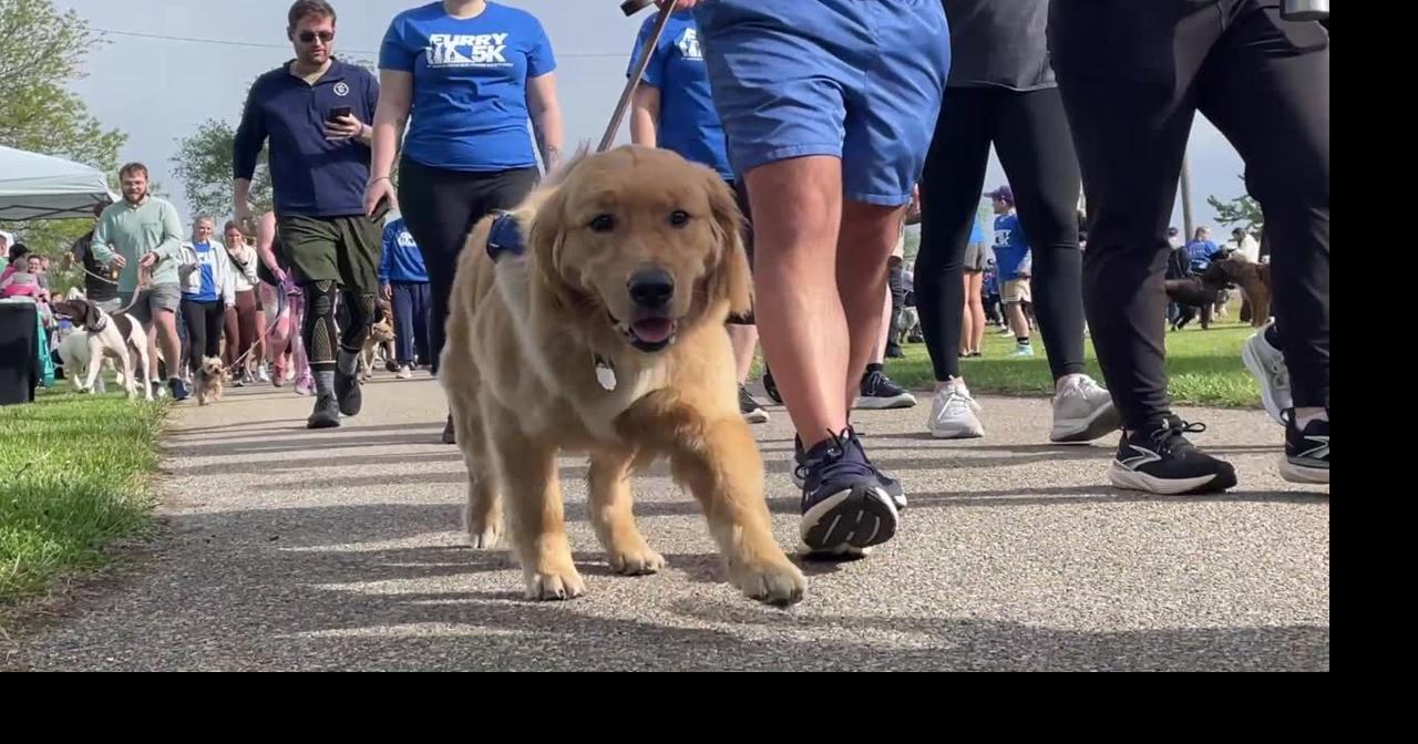 Video: Starting line for Furry 5K 2026