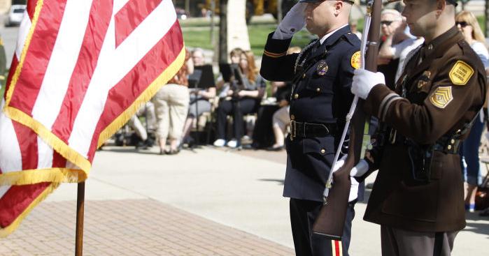 Law enforcement agencies honor fallen officers