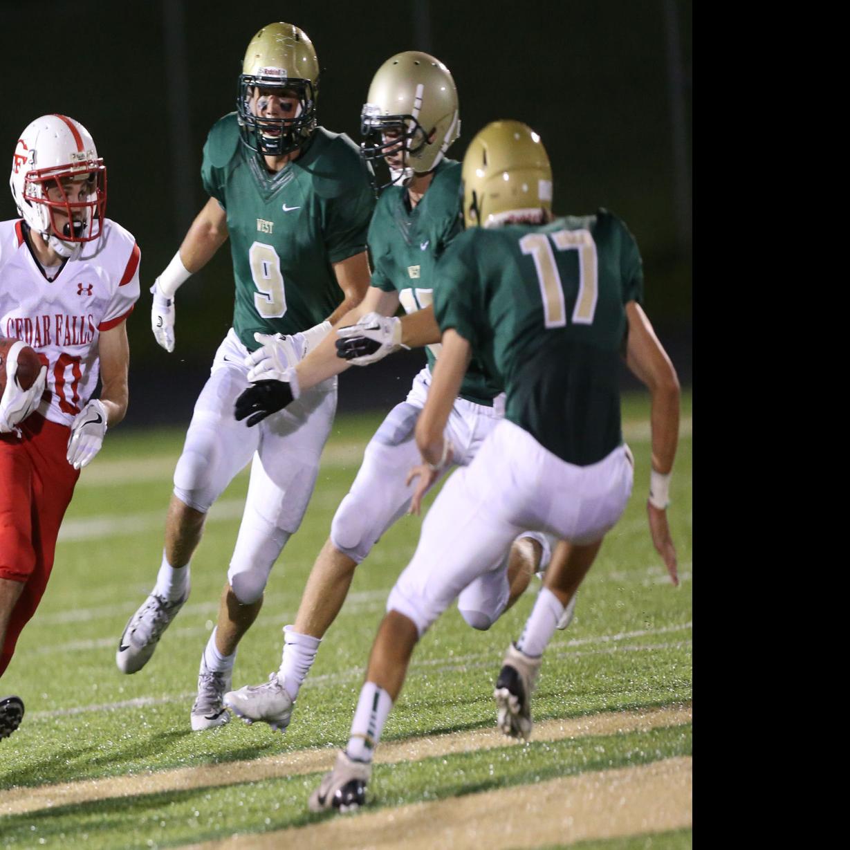 Prep Football No 6 Iowa City West Tops No 10 Cedar Falls 17 10