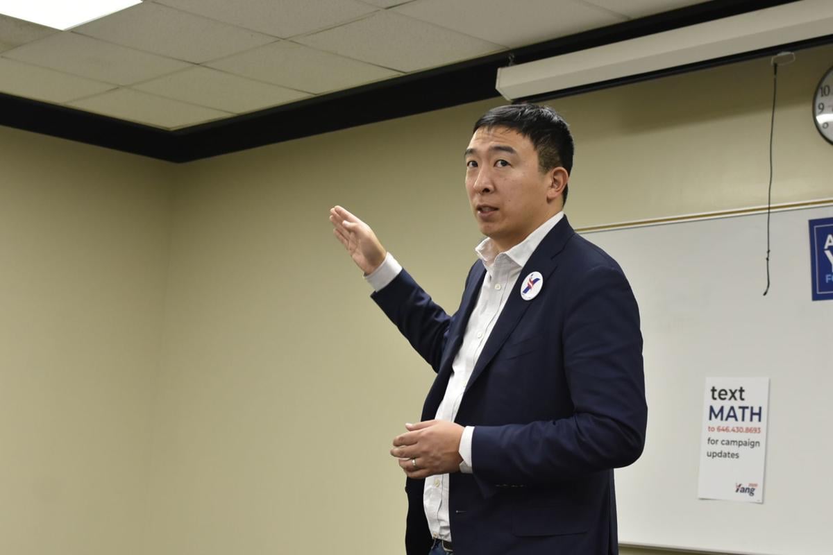 Andrew Yang campaigns in Cedar Falls (PHOTOS) | Political News | wcfcourier.com1200 x 800
