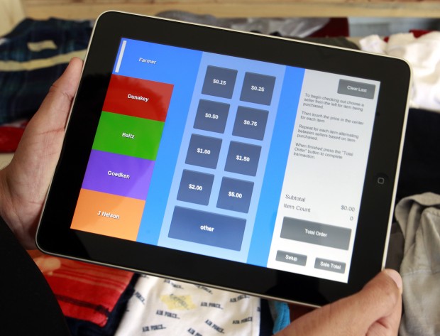 Checkout time: Garage sale app brings order to potentially ...