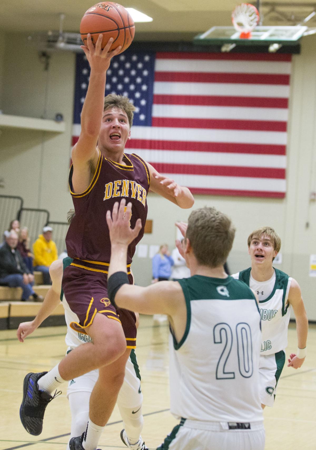 Prep Basketball Denver Takes Two At Columbus Basketball