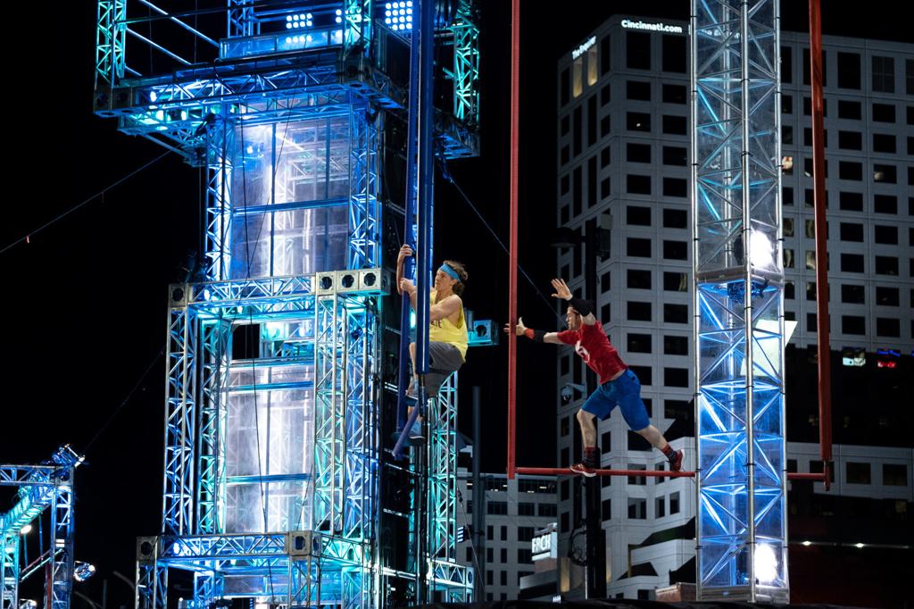 Hudson S Jackson Twait Dominates Ninja Warrior Course Advances