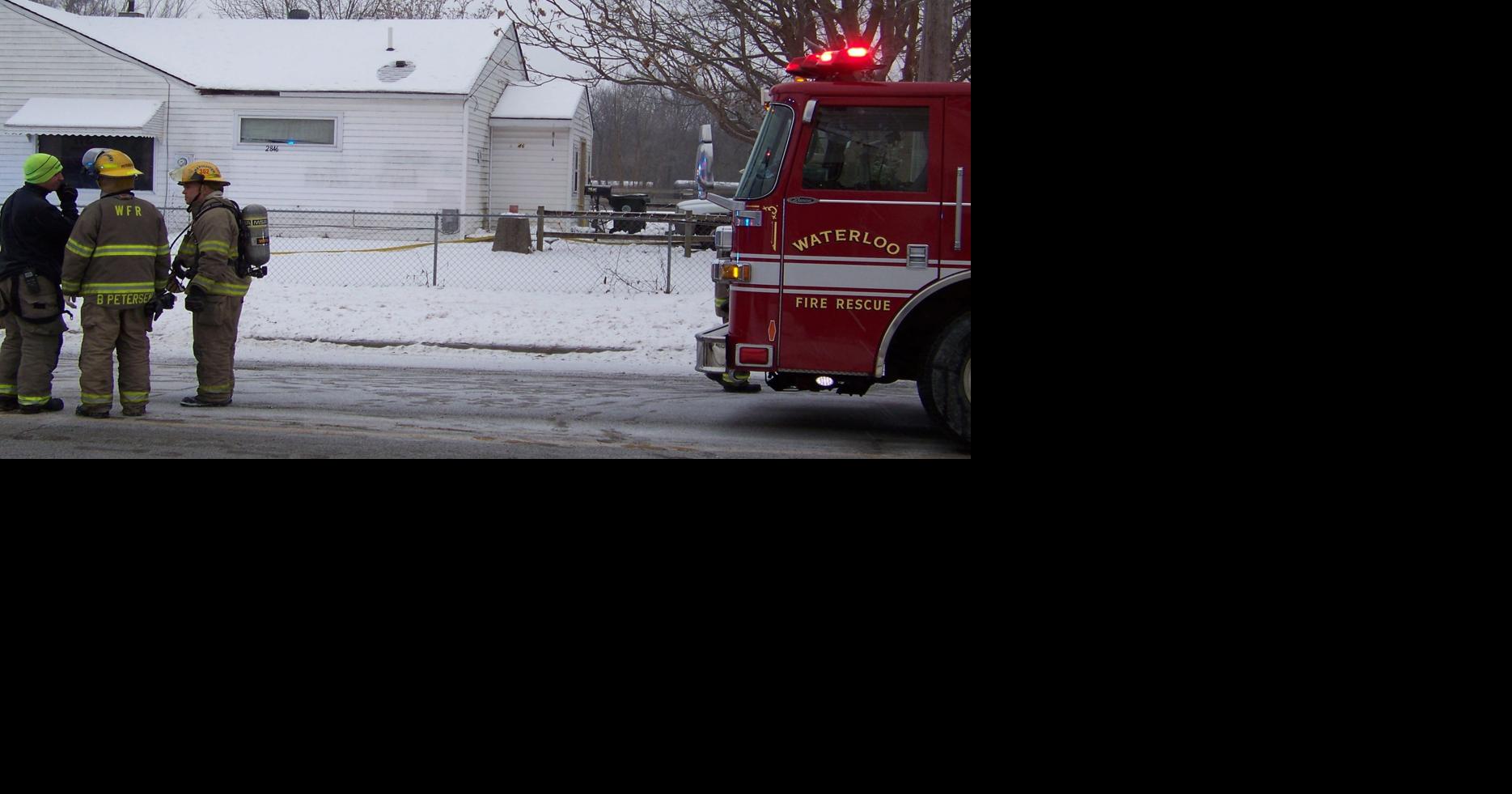 Fire damages Waterloo home