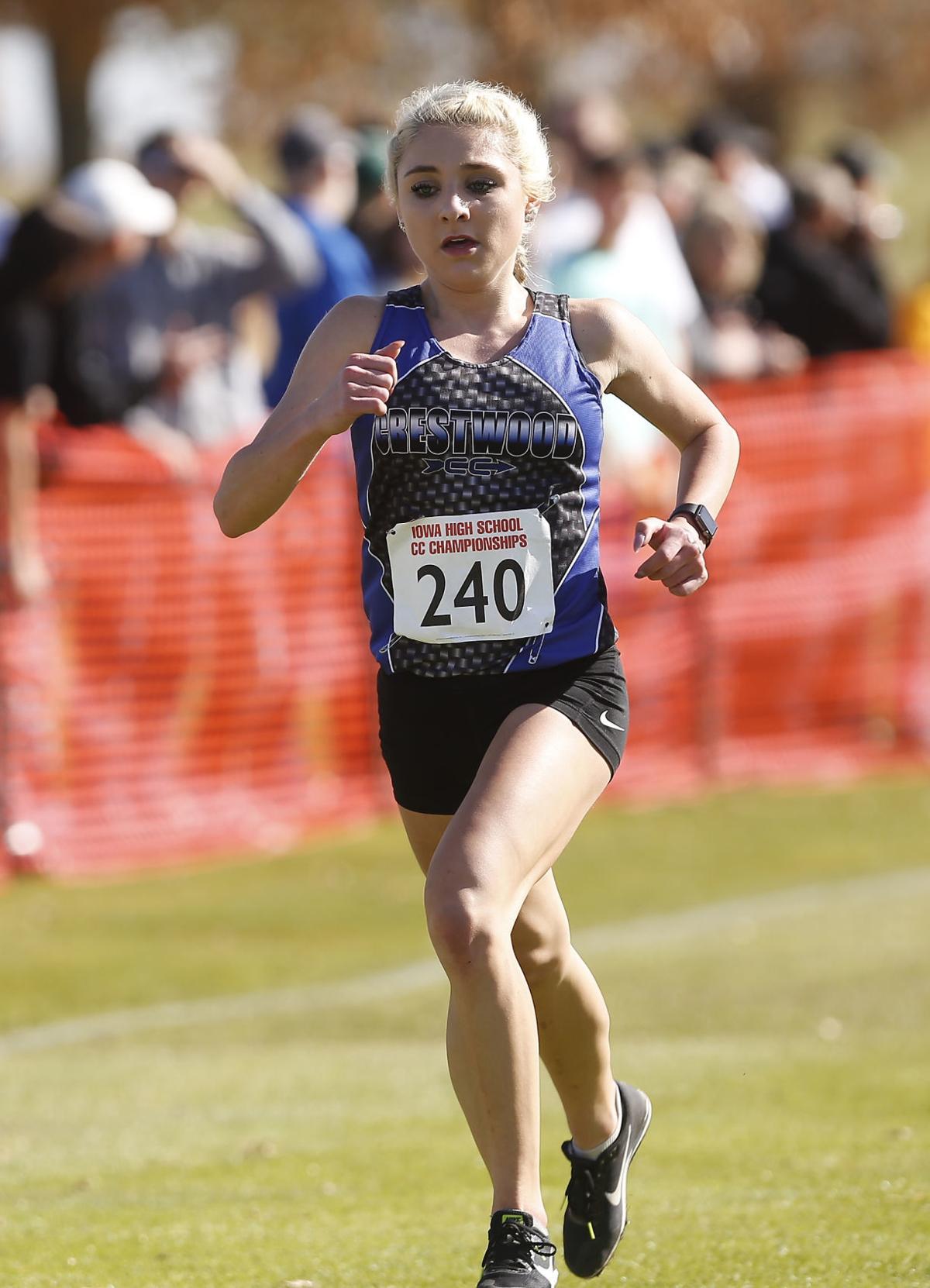 State Cross Country Crestwood S Ihns Takes Third In 2a Girls