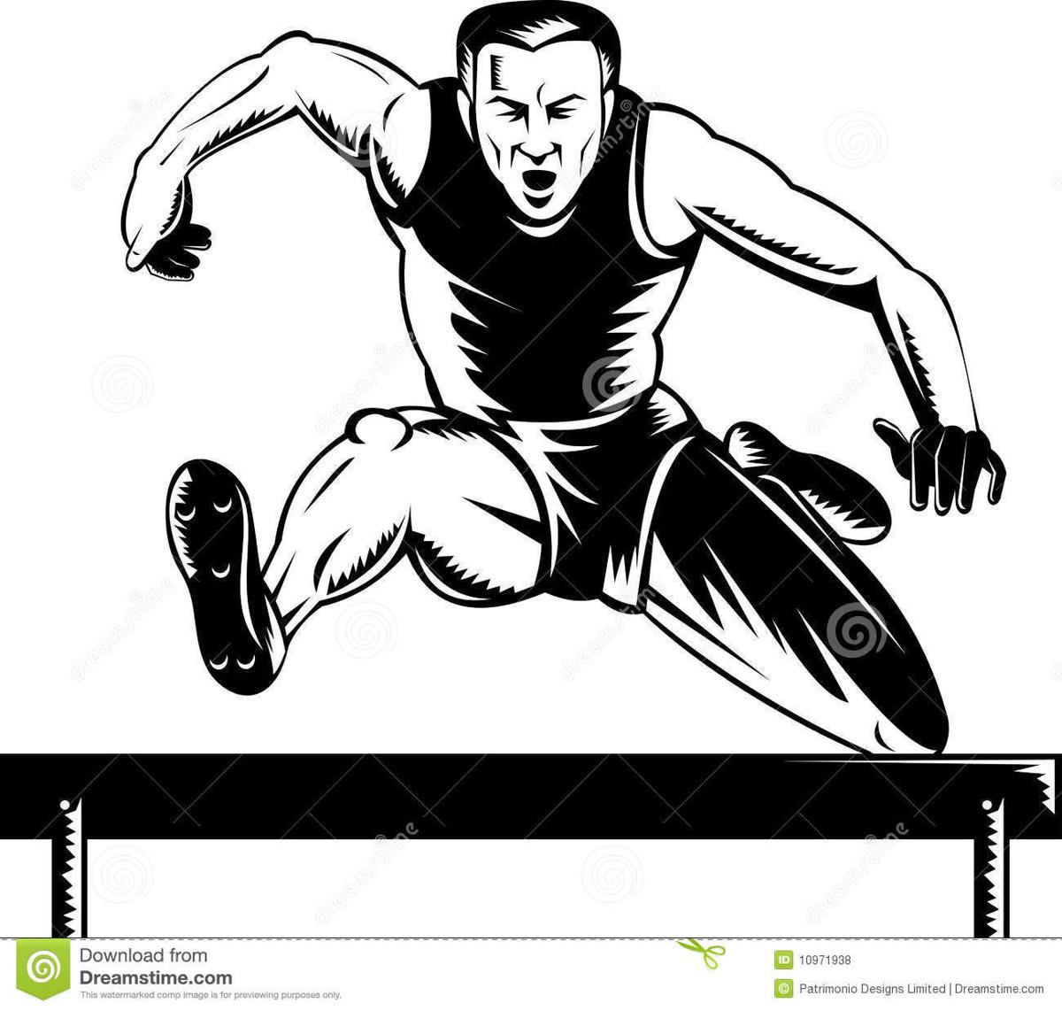 Track and field clip art