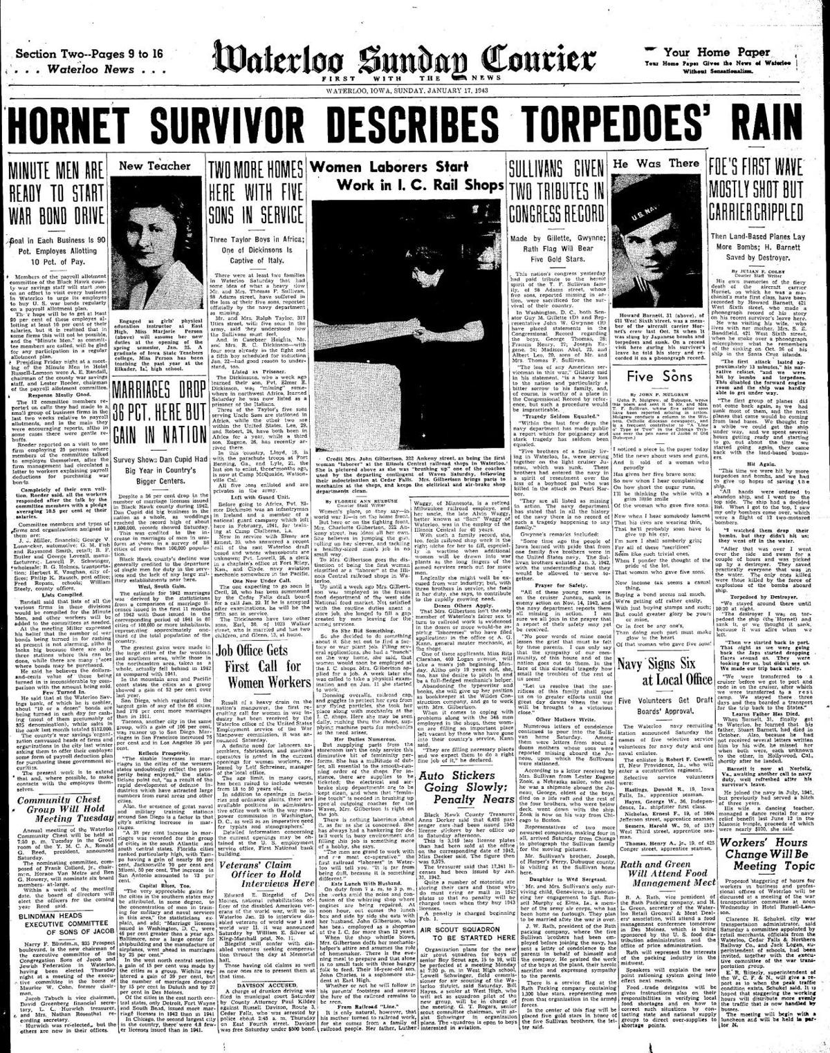 Courier Jan. 17, 1943