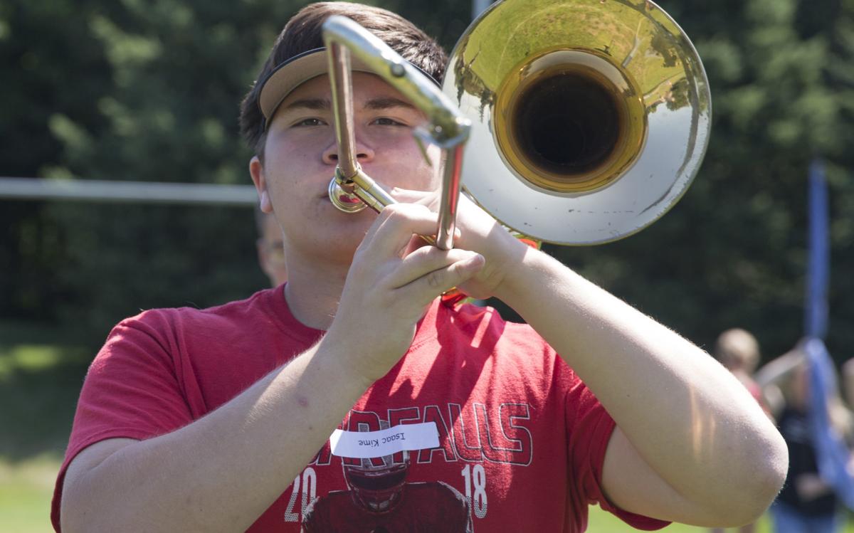 Cedar Valley high school bands kick off season with marching camps