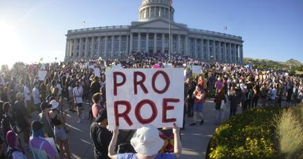 One year after the antiabortion ruling the White House keeps a spotlight on the issue One year after the antiabortion ruling the White House keeps a spotlight on the issue