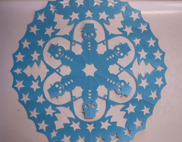 Tissue Paper Snowflakes  Winter Crafts (Teacher-Made)