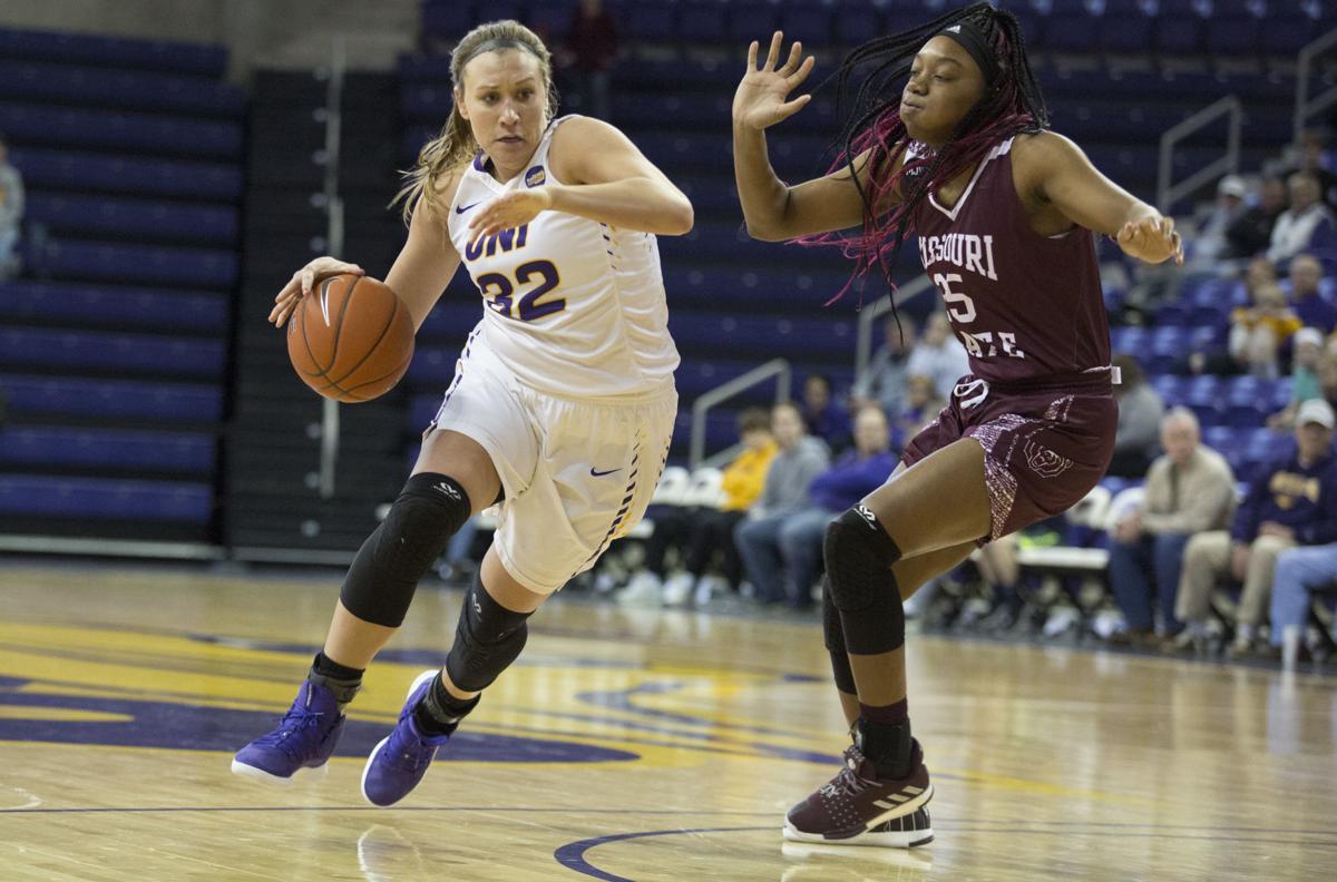 College women's basketball Missouri State rallies past UNI Womens