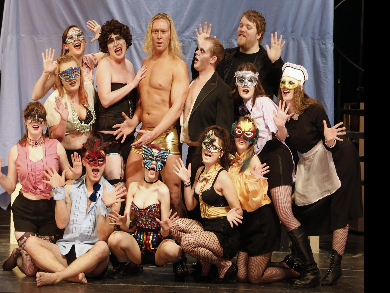 Review Waterloo Community Playhouse S Rocky Horror Show Is Astounding Fun And Well Done Lifestyles Wcfcourier Com