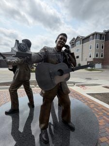 Buddy Holly, Ritchie Valens and Big Bopper Statues Unveiled in Clear Lake, Iowa