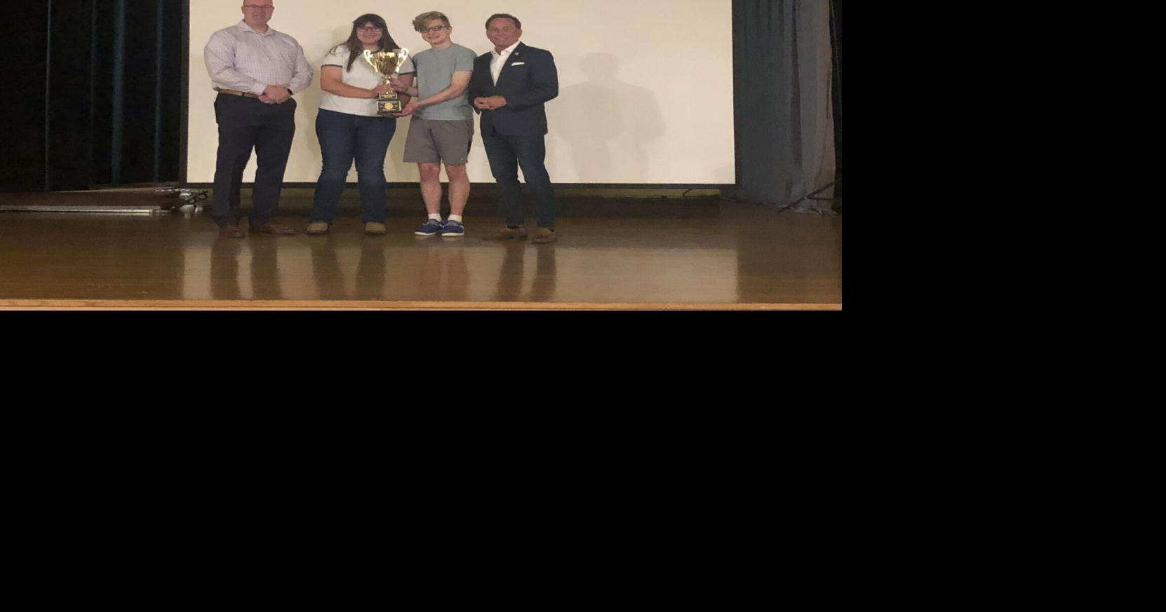 GladbrookReinbeck High School presented with Carrie Chapman Catt Award