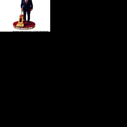 Grassley and vacuum now a bobblehead