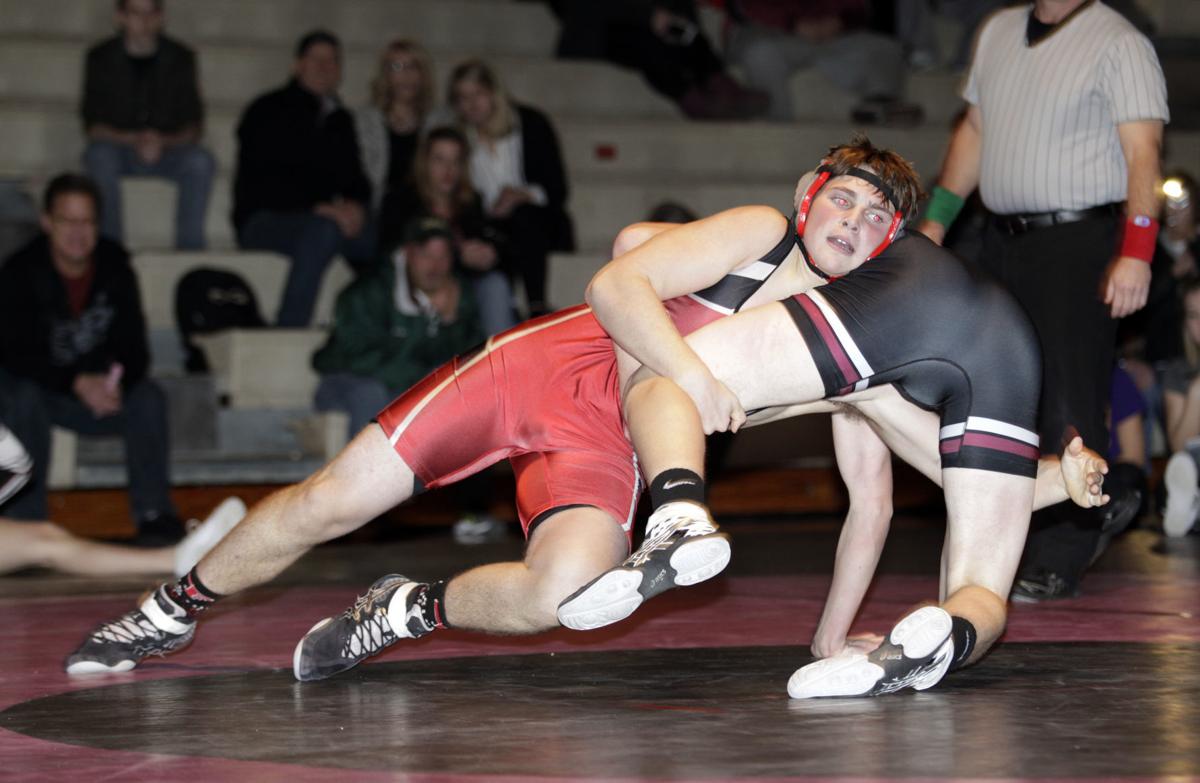 Prep wrestling Cedar Falls strings pins together, defeats West, 4827