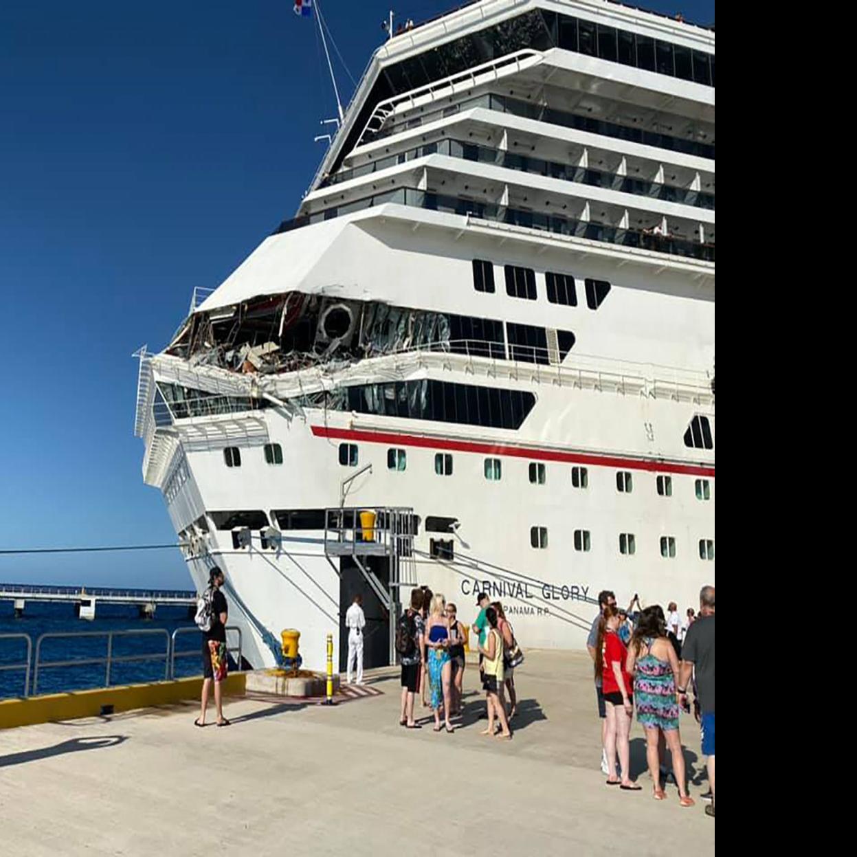 Video Shows Cruise Ships Colliding In Cozumel Mexico 1 Passenger Hurt World Wcfcourier Com