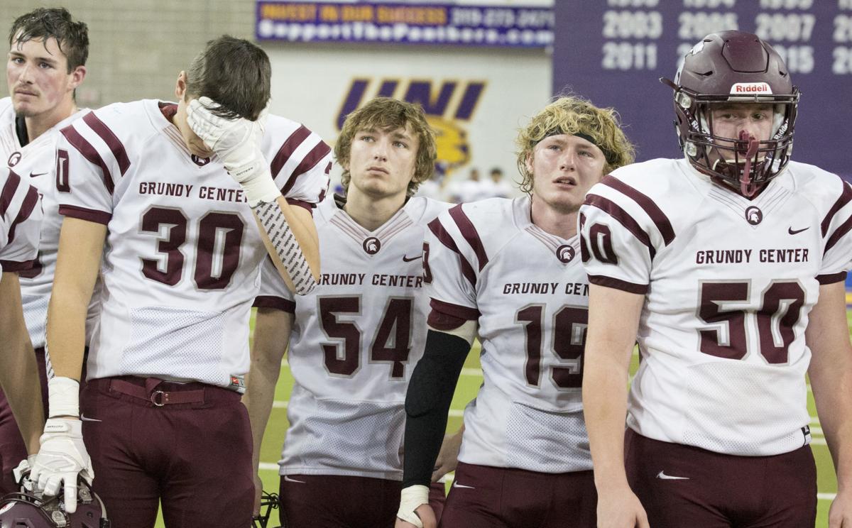Class A Football Finals West Hancock Edges Grundy Center