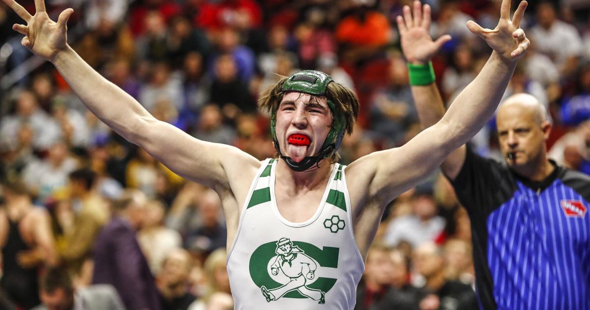 Photos: State Wrestling Championships in Des Moines
