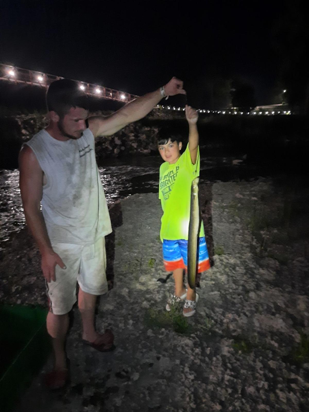 An eel of a tale Manly boy reels in slithery catch State and