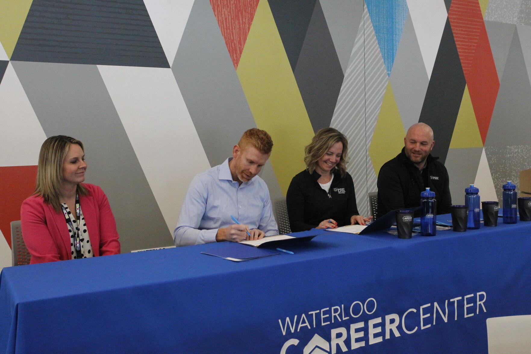 Wisconsin company awards thousands to Waterloo Career Center
