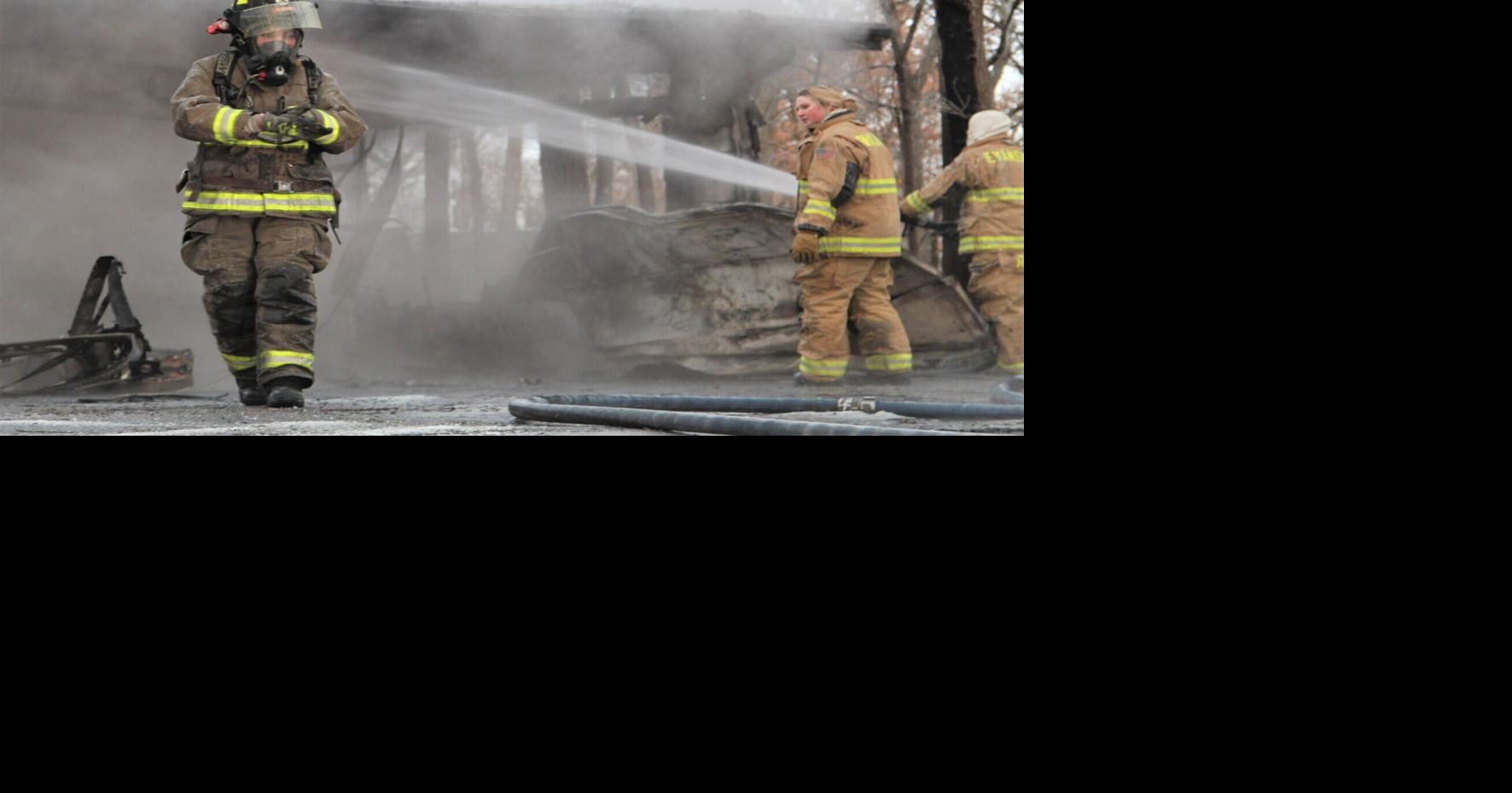 Photos House fire, Evansdale, Feb. 24, 2023