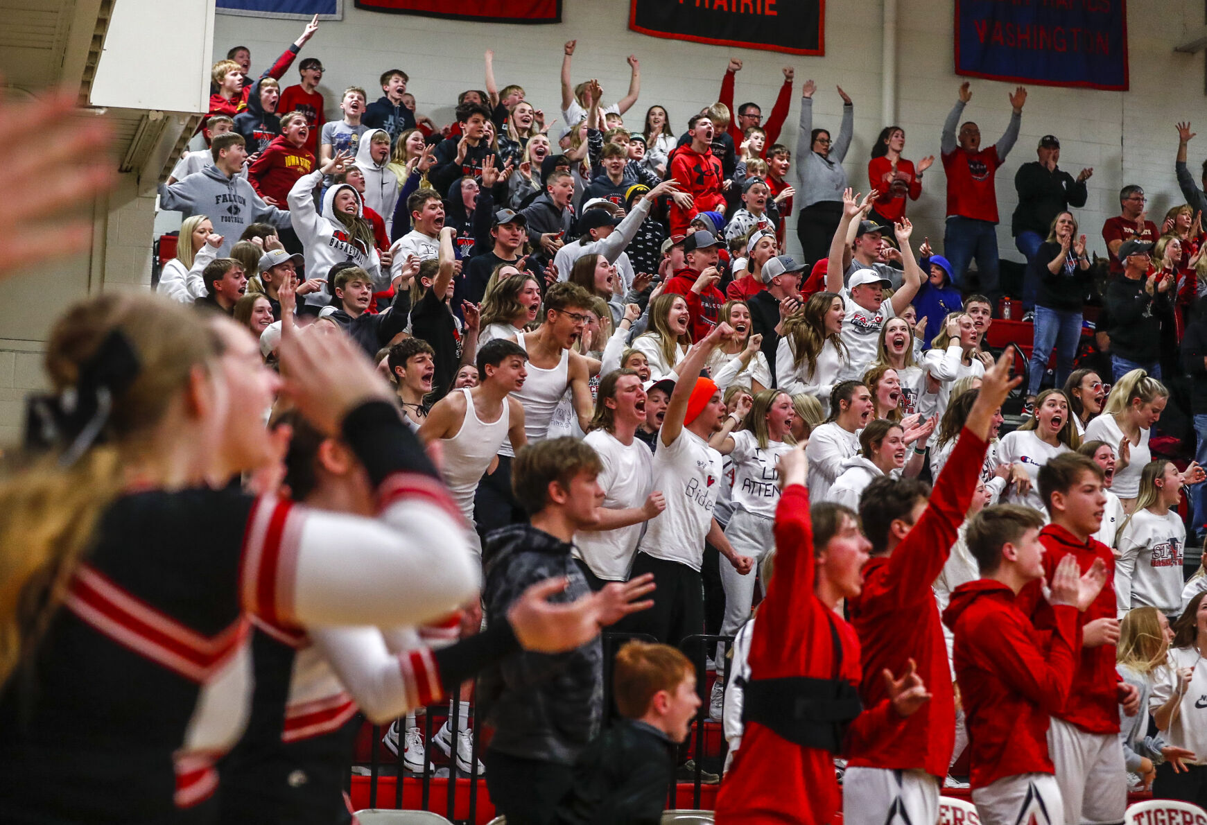 Aplington-Parkersburg Crowd Shows Up In Big Way In Falcons Win