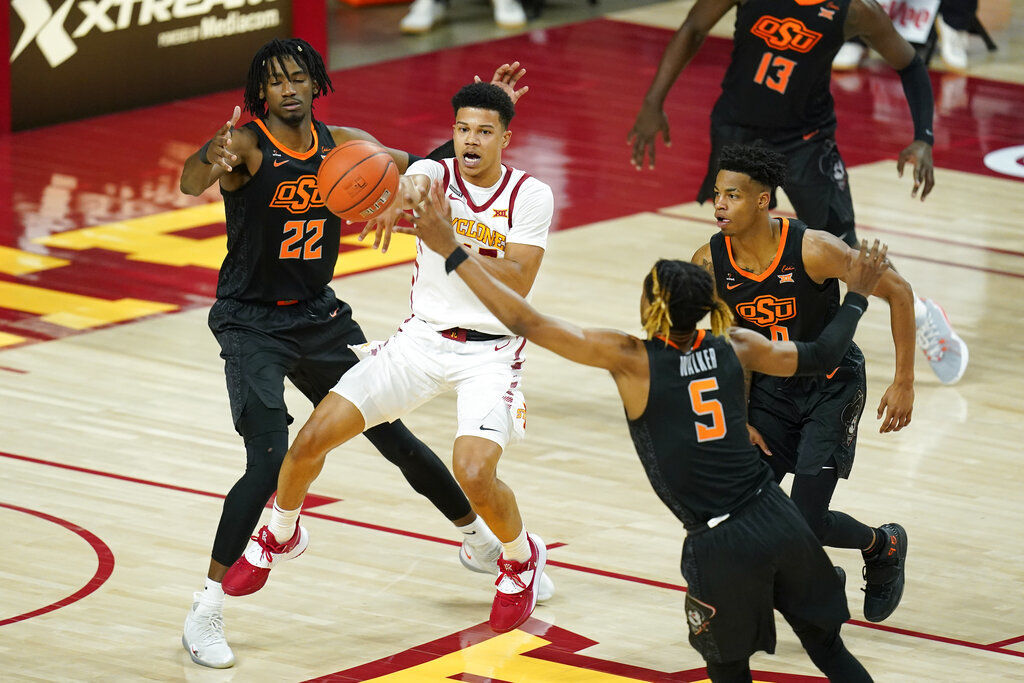 College men's basketball: Oklahoma State throttles ...